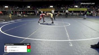 141 lbs Quarterfinal - Josiah Johnson, Washington State vs Zachary Ortega, Apprentice