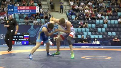 80 kg 1/4 Final - Jegor Mossienko, Estonia vs Kamaludin Magomedov, Russia
