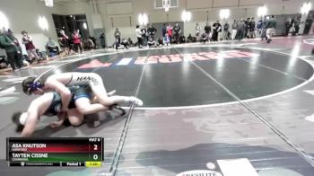 182 lbs Quarterfinal - Asa Knutson, Hanford vs Tayten Cissne, Chiawana
