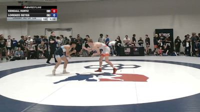 57 kg Champ. Rd Of 128 - Kendall Kurtz, Kohawk Wrestling Club vs Lorenzo Reyes, California