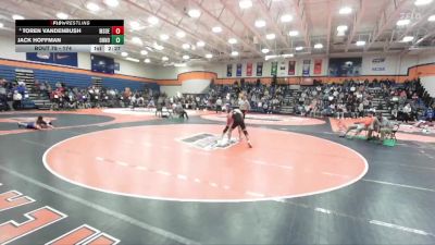174 lbs Champ. Round 1 - Jack Hoffman, Ohio Northern vs Toren Vandenbush, Milwaukee School Of Engineering