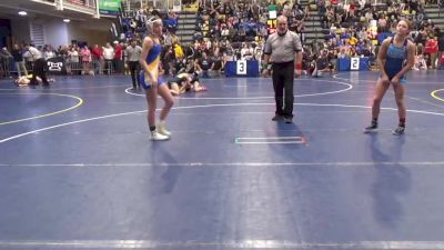 117 lbs Consy 4 - Abby Washinski, Fort Cherry vs Abigail Wilson, Canon-McMillan