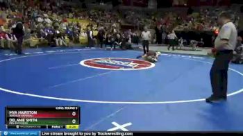 100 lbs Cons. Round 3 - Delanie Smith, Mid-Buchanan vs Mya Hairston, Windsor (Imperial)