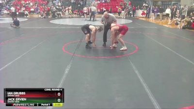 165 lbs Cons. Round 4 - Jack Ervien, Grand View vs Ian Grubbs, Grand View