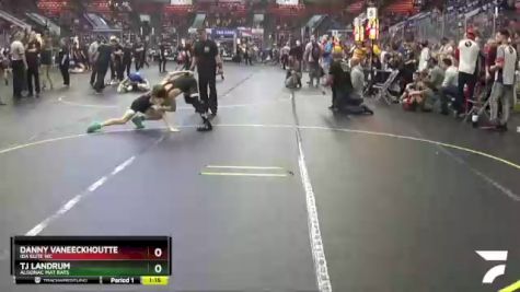 85 lbs Quarterfinal - Danny VanEeckhoutte, Ida Elite WC vs Tj Landrum, Algonac Mat Rats