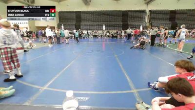 85 lbs Rr Rnd 2 - Brayden Black, Kingsway MS vs Luke Longo, Washington Twp. Minutemen MS