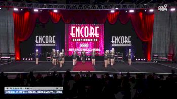 Nor Cal Elite All-Stars- Sacramento - HERO [2025 L1 Junior - Small Day 2] 2025 Encore Grand Nationals
