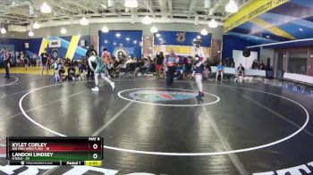 132 lbs Placement (16 Team) - Landon Lindsey, A`Dale vs Kylet Corley, Big Man Wrestling