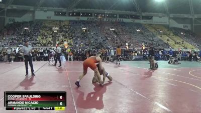 165 lbs Round 1 (16 Team) - Armando Nicacio, Corban University vs Cooper Spaulding, Doane University