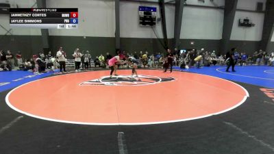 155 lbs 5th Place Match - Jannethzy Cortes, Mukilteo Wrestling vs Jaylee Simmons, Primal Wrestling Academy