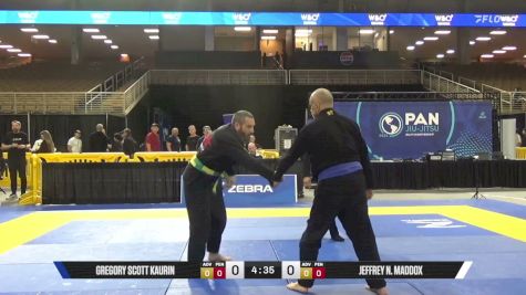 Jeffrey N. Maddox vs Gregory Scott Kaurin 2026 Pan Jiu Jitsu IBJJF Championship