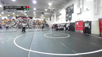 113 lbs 5th Place Match - Josue Quintero, Fontana vs Gael Cueto Colorado, Westminster