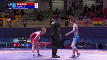 40 kg 1/4 Final - Zhasmina Bakoyeva, Kazakhstan vs Kamila Kuchma, Ukraine