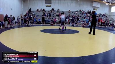 180 lbs Round 2 - Oliver Conley, Intense Wrestling Club vs Kelix Cooper, Red Cobra Wrestling Academy