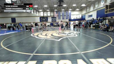 144 lbs Final - Aydin Schifino, Iron Faith Wrestling vs Robert Douangmala, Mount Saint Charles Academy