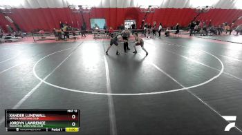 110-112 lbs Round 3 - Xander Lundwall, Antigo Wrestling Club vs Jordyn Lawrence, Waukesha Wrestling Club