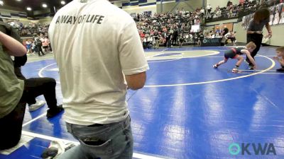 49 lbs Quarterfinal - Brady Wood, Husky WC vs Grayson Hale, Standfast