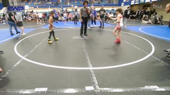 67 lbs Final - Bowen Freisberg, Caney Valley Wrestling vs Cruz Canales, Claremore Wrestling Club