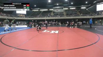 48 lbs Consi Of 8 #2 - Julian Csakan, Medford vs Dorian Johnson, Dover