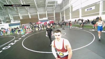 165 lbs Quarterfinal - Tucker Roybal, Cougars Wrestling Club vs Cael Hoopes, JWC