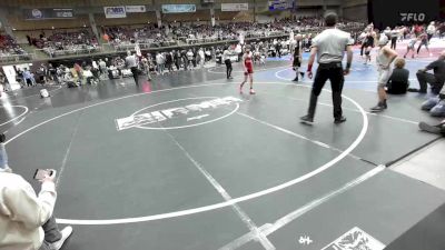 86 lbs Semifinal - Brian Padilla, No Team vs Michael Wahlert, Monte Vista Middle School