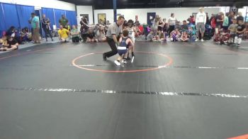 60B lbs Rr Rnd 1 - Brantley Burkhart, Baldwin vs Hadayn Wilson, 84 Athletes