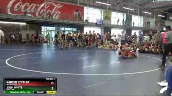 116 lbs Round 3 (10 Team) - Josh White, RWA vs Karter Stiffler, Alpha Elite