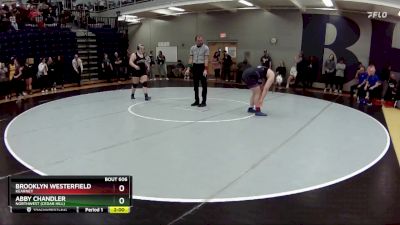 235 lbs. Champ. Round 3 - Abby Chandler, Northwest (Cedar Hill) vs Brooklyn Westerfield, Kearney