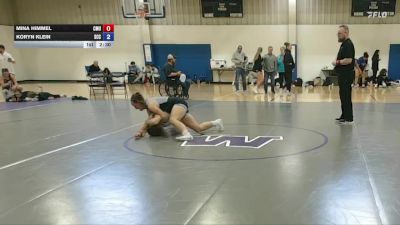 145 Open Cons. Round 2 - Mina Himmel, Central Methodist University vs Koryn Klein, Southeast CC