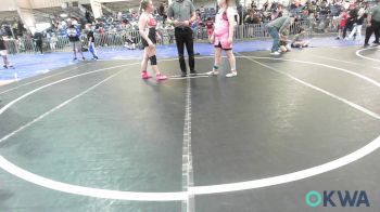 150 lbs Rr Rnd 2 - Kolby Wallace, CacheWrestlingClub vs Cora Horste, Lone Grove Takedown Club
