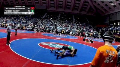 3A-132 lbs Semifinal - Adolfo Bautista-Bautista, Gilmer County vs Jacoby Stanley, Pickens