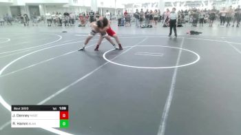 285 lbs Semifinal - Jaxon Denney, Madera Grapplers WC vs Rylan Hamm, Blanding Pride