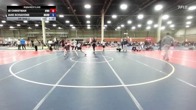 132 lbs Rr Rnd 2 - JD Christman, SFWC - BHSE vs Jake Schiavone, Mat Assassins - BHSE