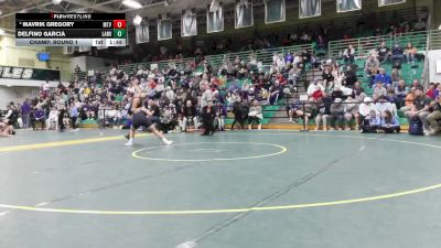 157 lbs Champ. Round 1 - Delfino Garcia, Lake (Millbury) vs Mavrik Gregory, Mount Vernon