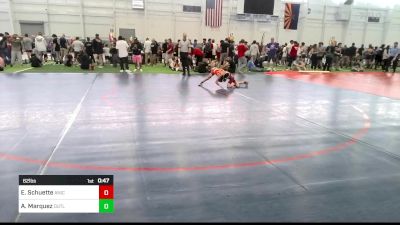 62 lbs Semifinal - Easton Schuette, Aniciete TC vs Alessandra Marquez, Outlaws WC