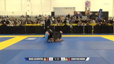 Zachary Louis Schrader vs Michael Alan Krevetski 2024 World IBJJF Jiu-Jitsu No-Gi Championship