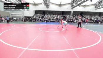 106-J lbs Semifinal - Lucas Dorrman, Buxton Atc vs Kayne Burkett, Orchard WC