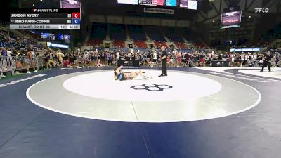 94 lbs Champ. Rd Of 32 - Jaxson Avery, SD vs Miro Parr-Coffin, WA