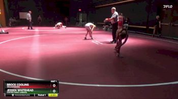 89-91 lbs 1st Place Match - Brock Cooling, Williamsburg vs Jessen Whitehead, Center Point-Urbana