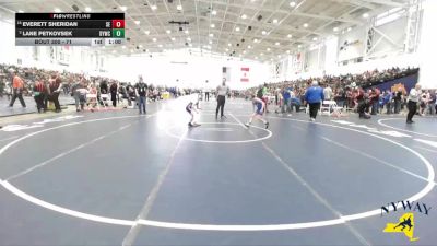 71 lbs Champ. Round 2 - Everett Sheridan, SVEC Eagles vs Lane Petkovsek, Dolgeville Youth Wrestling Club