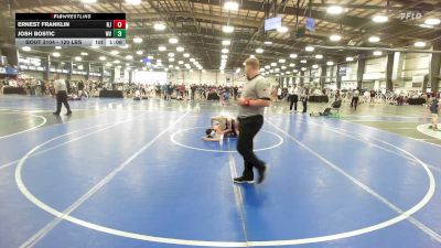 120 lbs Round Of 128 - Ernest Franklin, NJ vs Josh Bostic, WV