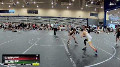 80 lbs Round 7 (8 Team) - Kody Shannon, FCA Hurricanes vs Elijah Erskine, Full Circle