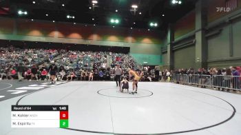 132 lbs Round Of 64 - Miles Kohler, Wasatch vs Malikhi Espiritu, Temecula Valley