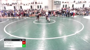 285 lbs Round Of 32 - Wood Habens Pierre-Louis, Oliver Ames vs Stephen Hutnick, Walpole