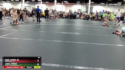 96 lbs Round 3 (8 Team) - Jake Jones Jr, Warhawks vs Coen Opfer, Black Fox Wrestling