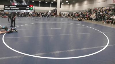 132 lbs Champ. Rd Of 128 - Joseph Guardado, Esperanza High School Wrestling vs Brett Harman, Izzy Style Wrestling