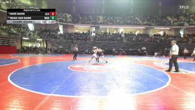 126-4A Champ. Round 1 - Nate Davis, Allatoona vs Noah Van Name, Walnut Grove