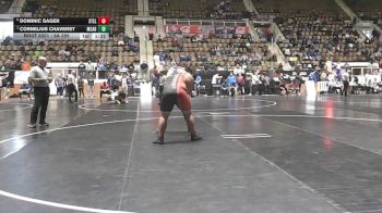 6A 285 lbs Semifinal - Cornelius Chaverst, Mcadory vs Dominic Sager, Stanhope Elmore