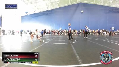 90-95 lbs Round 1 - Kamdon Gunn, Paola Wrestling Club vs Luca DiMartino, Paola Wrestling Club