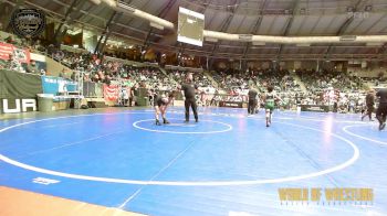 85 lbs Consi Of 8 #2 - Caiden Deaguero-Scott, Adams City vs Abel Vigil, Team Choctaw